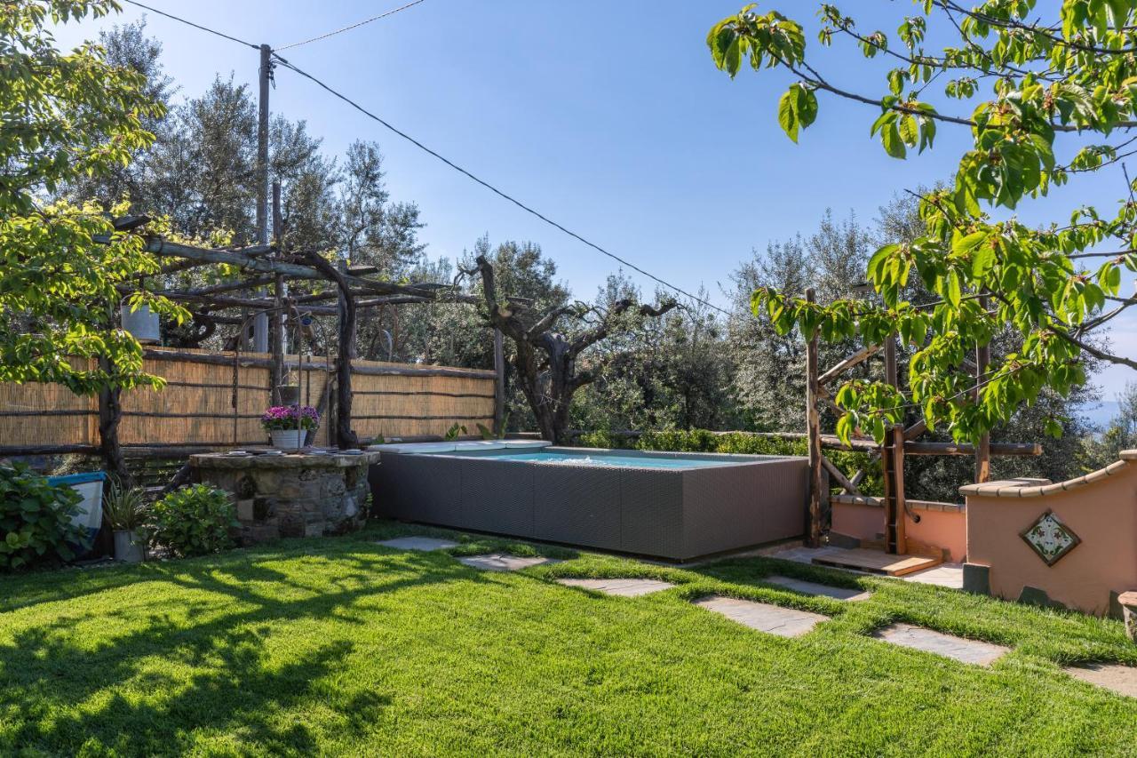 Villa Caruso Private Heated Pool & Sea View Sorrento Bagian luar foto