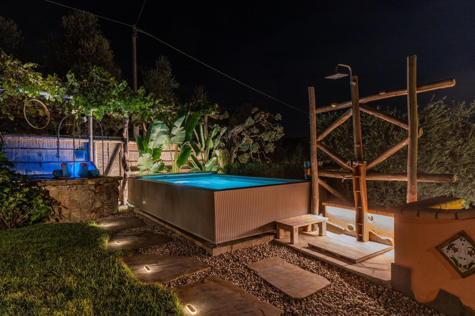 Villa Caruso Private Heated Pool & Sea View Sorrento Bagian luar foto
